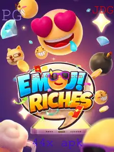 Descubra o Mundo Divertido de EmojiRiches com o 44x APK